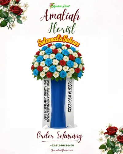 Standing Flower di Gedung Nasional